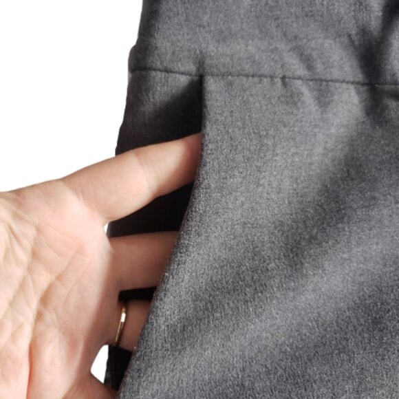 Tahari ASL gray trousers dress pants - Picture 4 of 11